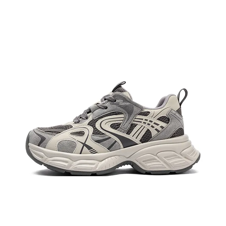 JOSINY Non-slip Lightweight Low-Top Chunky Sneakers Women's-0