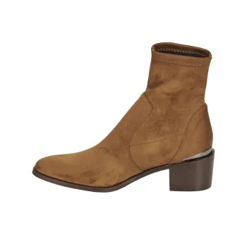 JB MARTIN Lucie Ankle Boots 6cm Women's Brown