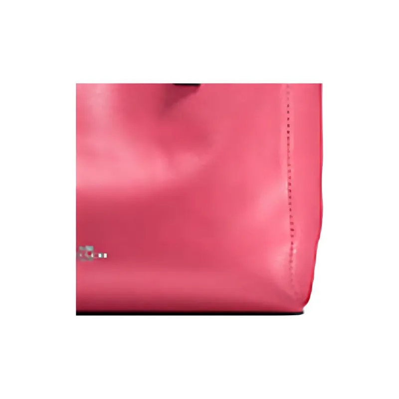 COACH Derby Leather Tote Bag Shopping Bag Handbag Large Size Women's Peach Pink-2