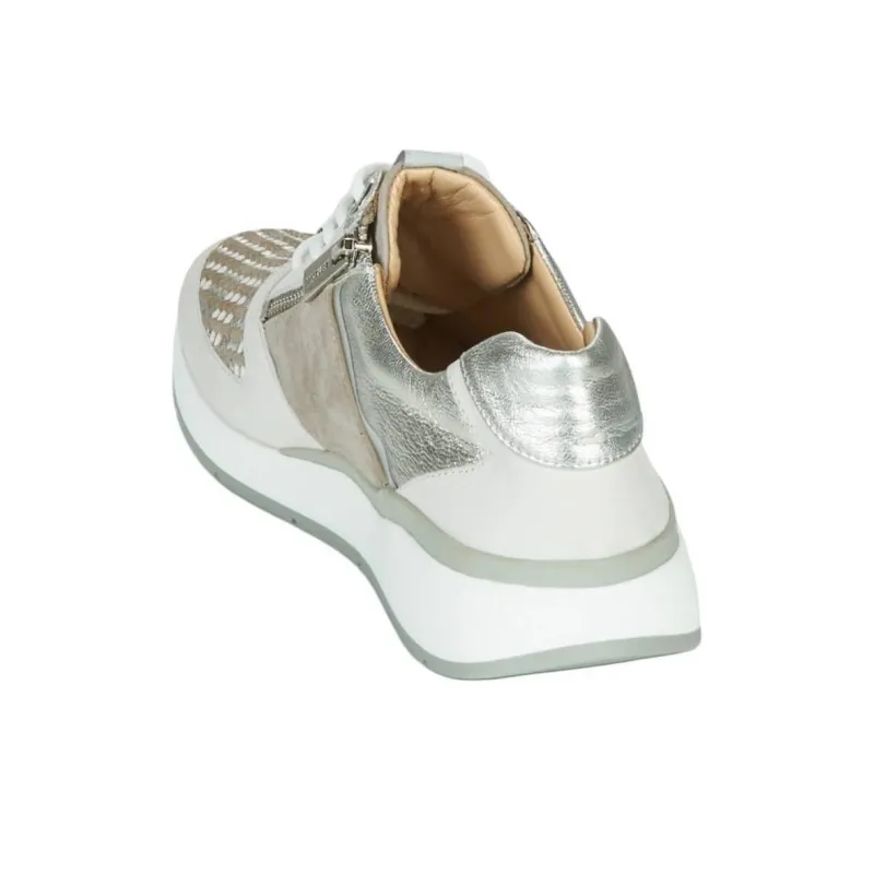 JB MARTIN Kalio Low Top Casual Shoes Women's Ecru-4