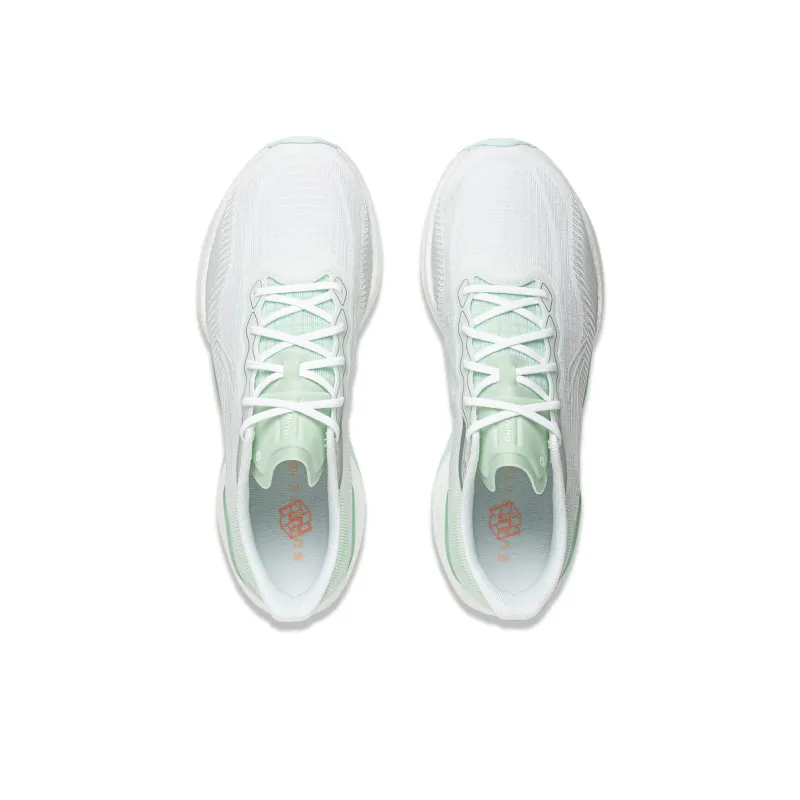 LiNing Super-Light 22 Cushioning Wear-Resistant Low-Top Sprint Running Shoes Women's White-3