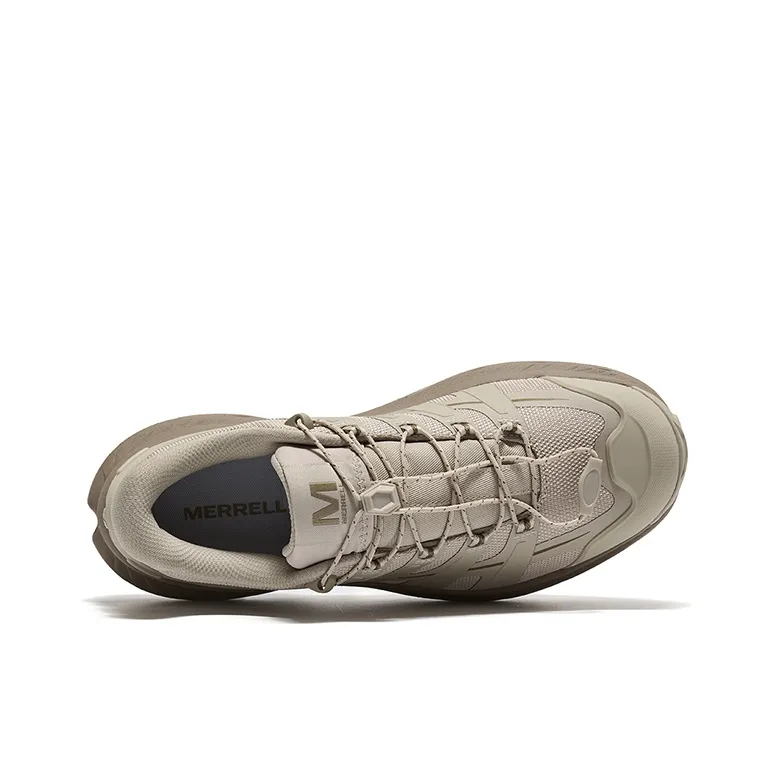 MERRELL Cushioning Wear-Resistant Low-Top Trekking Shoes Unisex Gray Khaki-2
