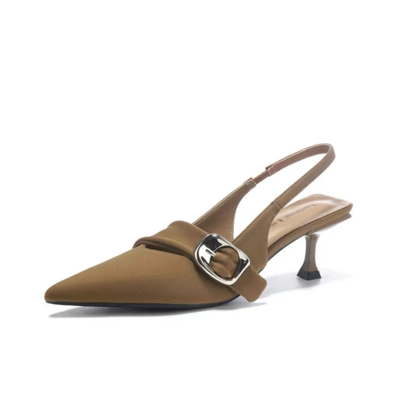 Than Than Me Slim Heel High Heels Women's-4
