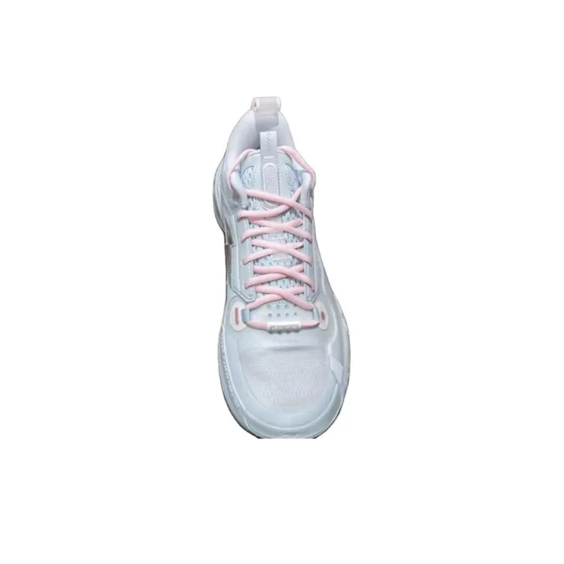 LiNing Wade's Way 10 Low Cushioned Slip-Resistant Abrasion-Resistant Low-Top Basketball Shoes Men's Gray Pink-2