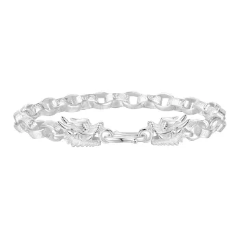LIANDUO S 990 Silver Pure Silver Bracelets Men's