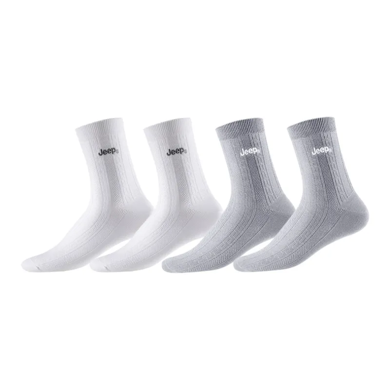 Jeep Mid-Calf Socks Men's 4 Pack-16