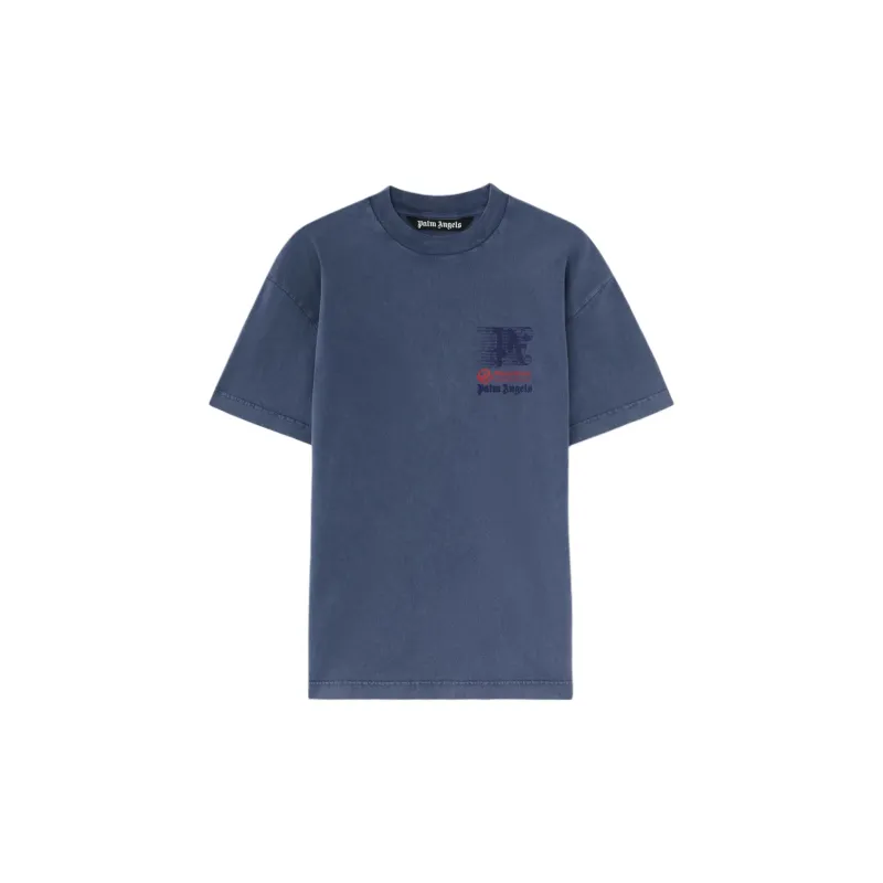 PALM ANGELS X MoneyGram Haas F1 Cotton T shirt-1