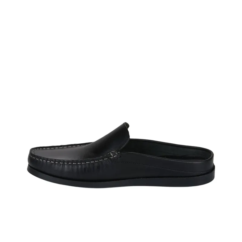 PELLET Slip Resistant Wrap toe Slippers Men's Black-1