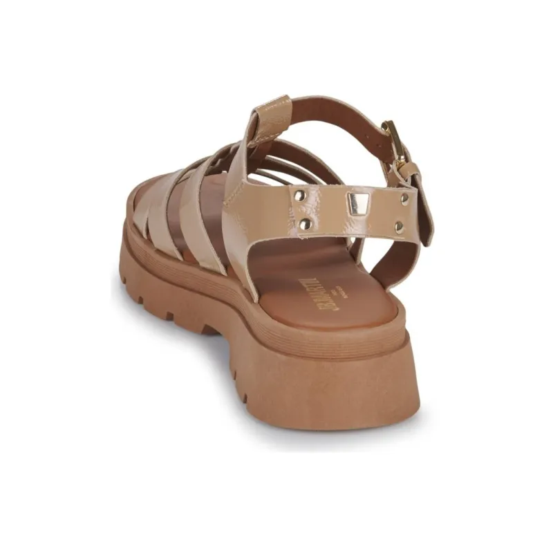 JB MARTIN DELICE Roman Sandals 4cm Women's Beige-5