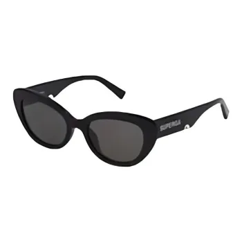 Sting Acetate Cat Eye Sunglasses Women's Black
