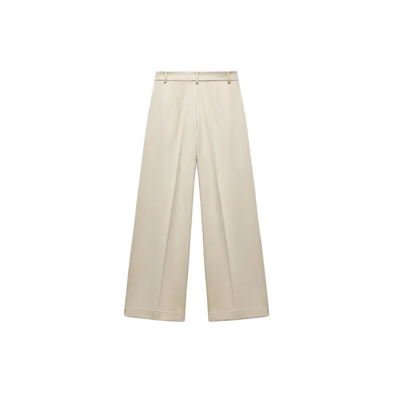 ZARA Casual Pants Women's Light Beige-1