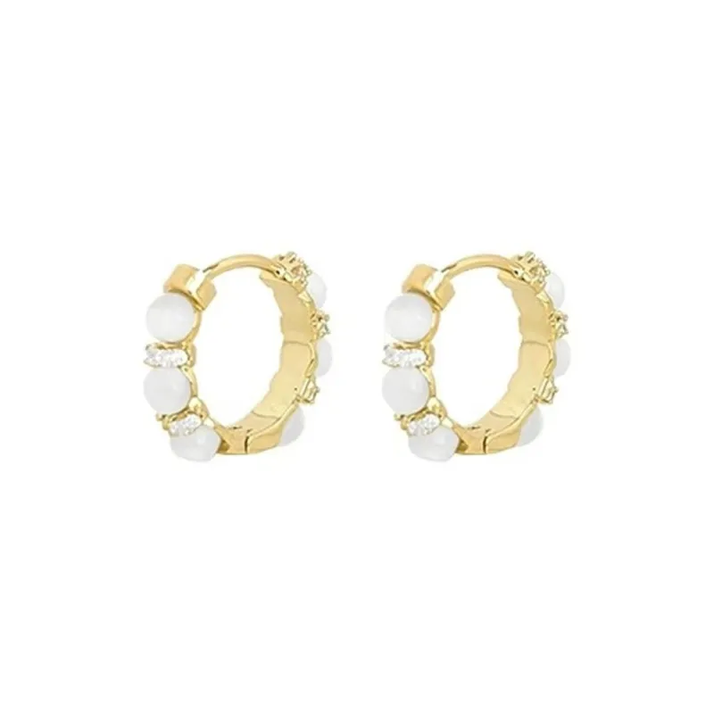 CHIMERA Glass Cat Eye Earrings Women's-0