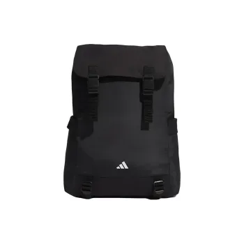 Adidas Recycled Polyester Backpack Medium Size Unisex Black
