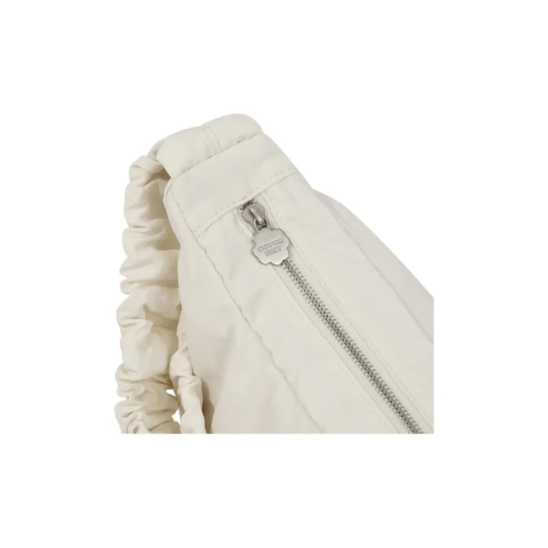 COVERNAT Nylon Shoulder Bag Women's Beige-4