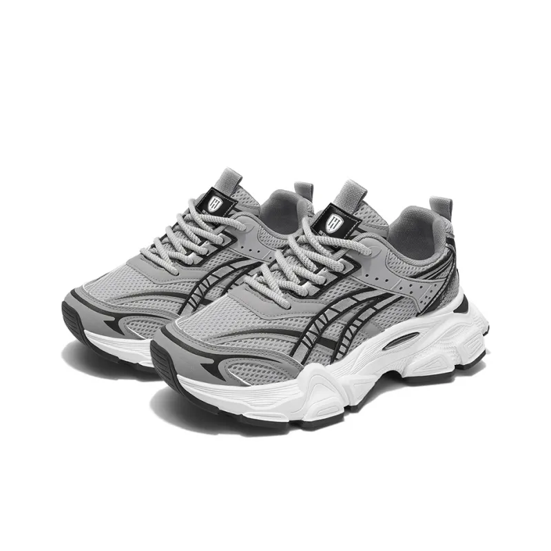 HACKBUTEER Low-Top Chunky Sneakers Men's Box Included-9