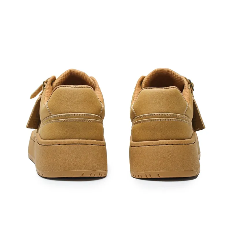 H2 Anti Slip And Wear Resistant Height Increasing Low Top Skateboard Shoes Unisex-16