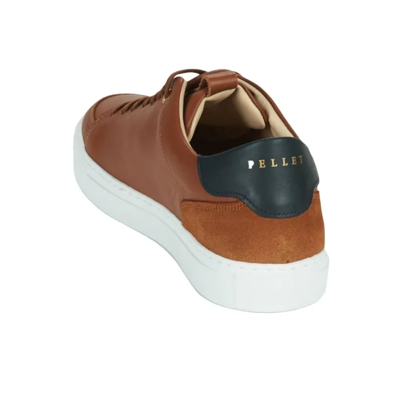 PELLET Simon Low-Top Skateboard Shoes Men's Brown-5