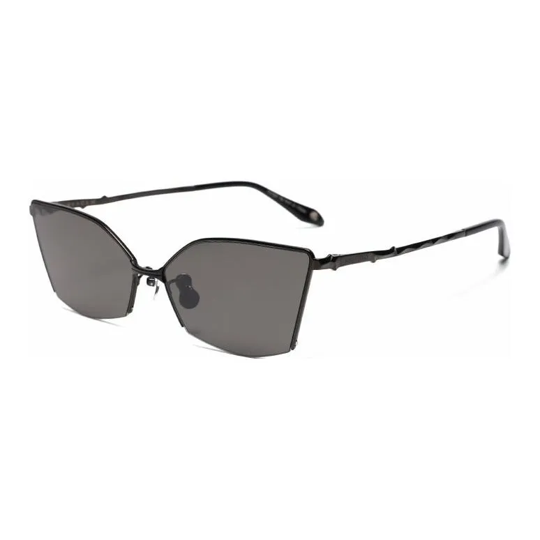MuHou Titanium Irregular Shape Sunglasses Unisex-1