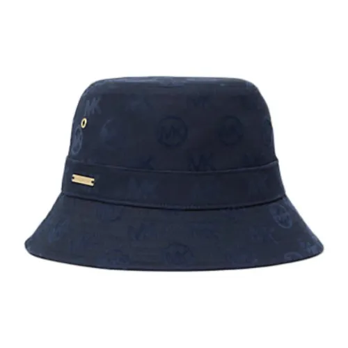 MICHAEL KORS Logo Embossed Stretch Cotton Bucket Hat