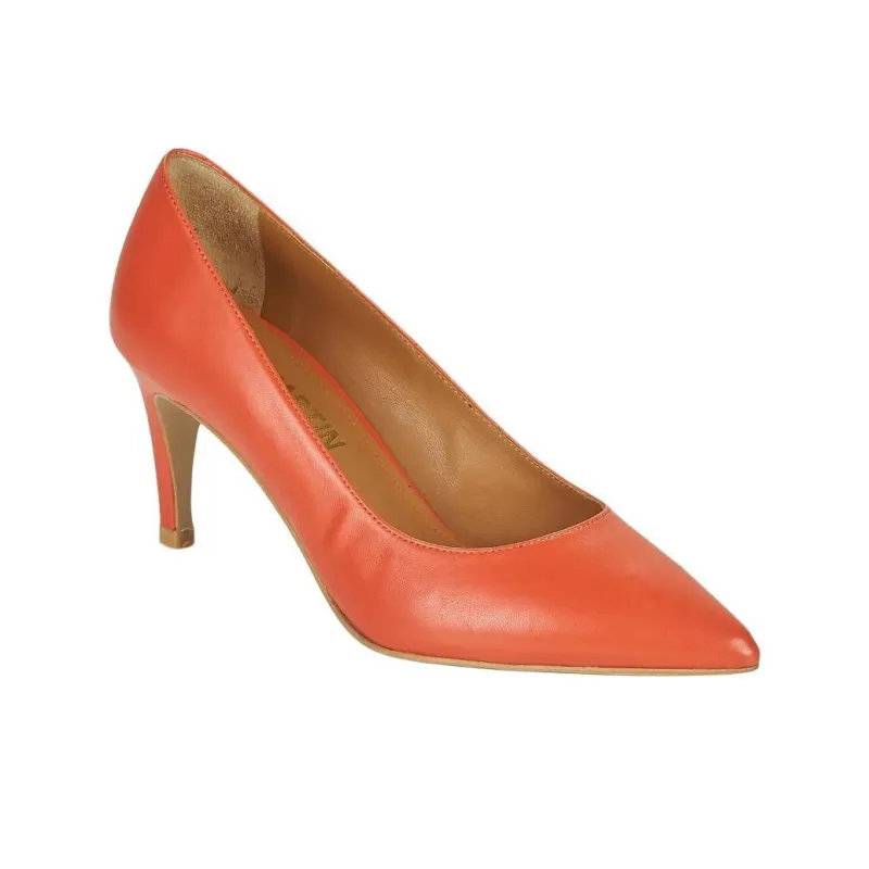 JB MARTIN Elsa Slim Heel High Heels 7cm Women's Orange-2