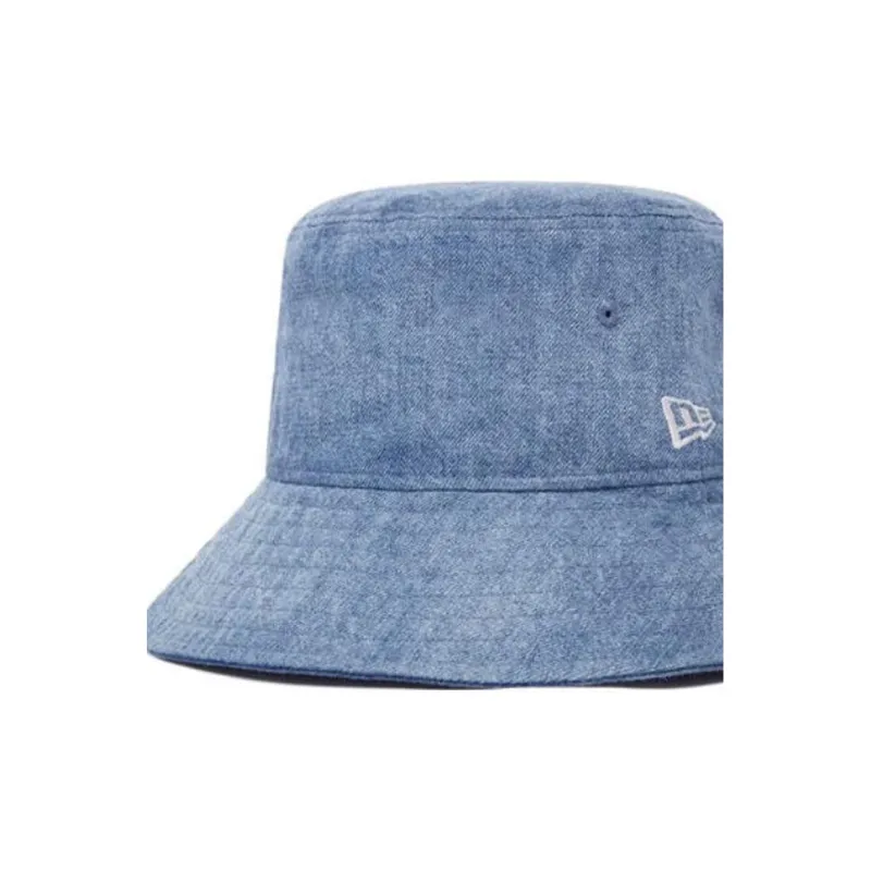 New Era Cotton Bucket Hats Unisex Denim Blue-2