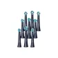 Cleaning 6 Pcs (Black)+Gum Protection 3 Pcs (Black)