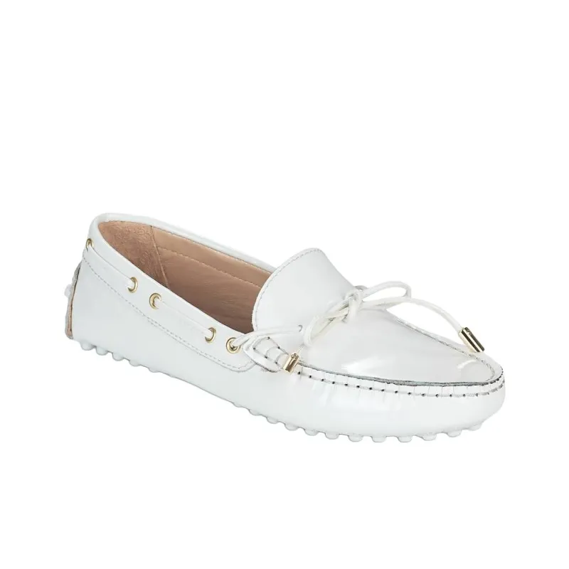 JB MARTIN CAPRICE Gommino Loafers Women's White-2