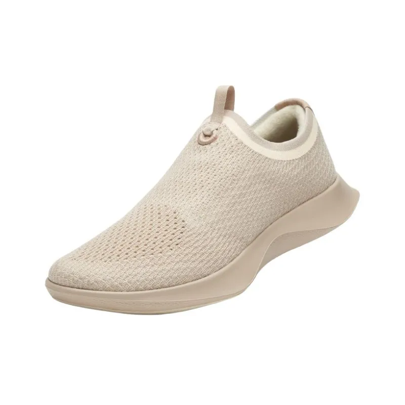 Allbirds Slip Resistant Low Top Running Shoes Men's Beige Yellow-1
