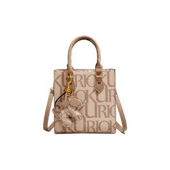 Yalu Polyester With PU Shoulder Bag, Crossbody Bag, Handbag Regular Women's Khaki