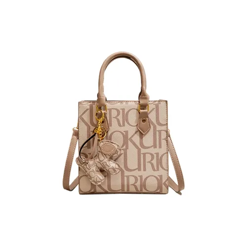 Yalu Polyester With PU Shoulder Bag, Crossbody Bag, Handbag Regular Women's Khaki
