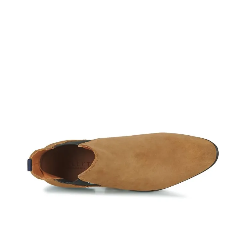 PELLET BILL Short Chelsea Boots 2cm Men's Brown-5