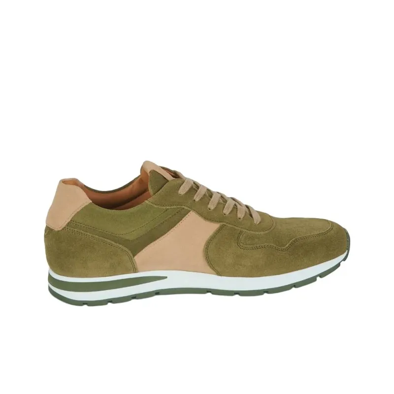 PELLET Wear-resistant And Lightweight Low-Top Casual Shoes Men's Khaki Green-1