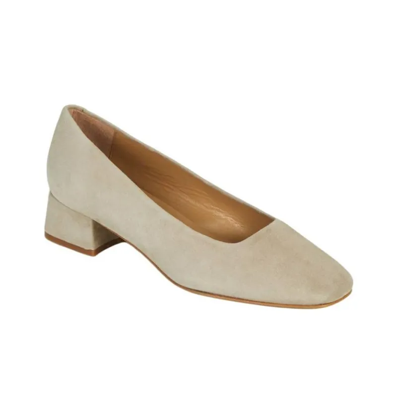 JB MARTIN CATEL Block Heel High Heels Women's White-2