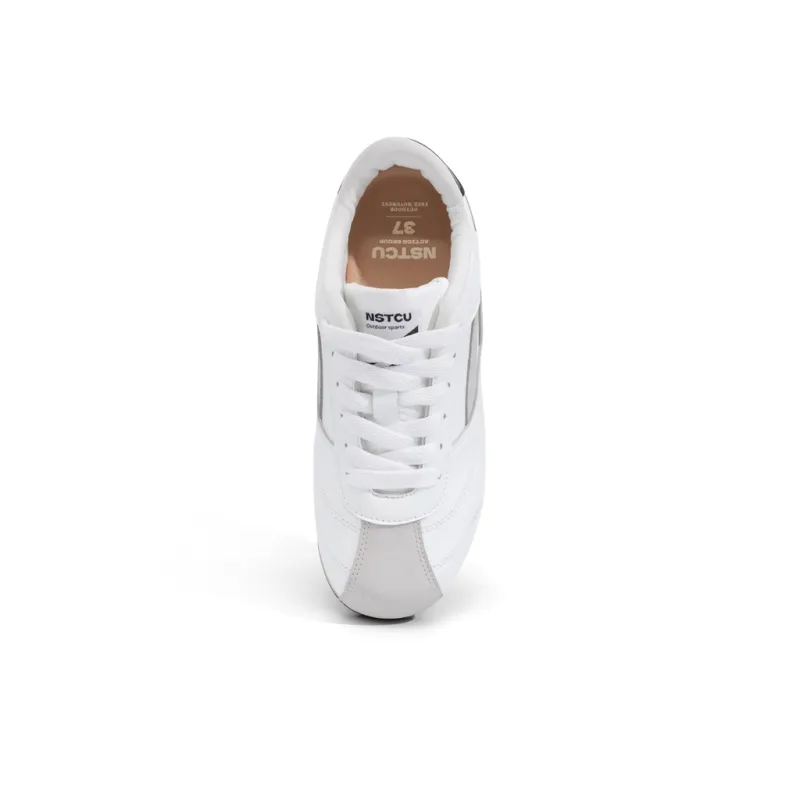 NSTCU Low-Top Casual Shoes Women's White Gray-2