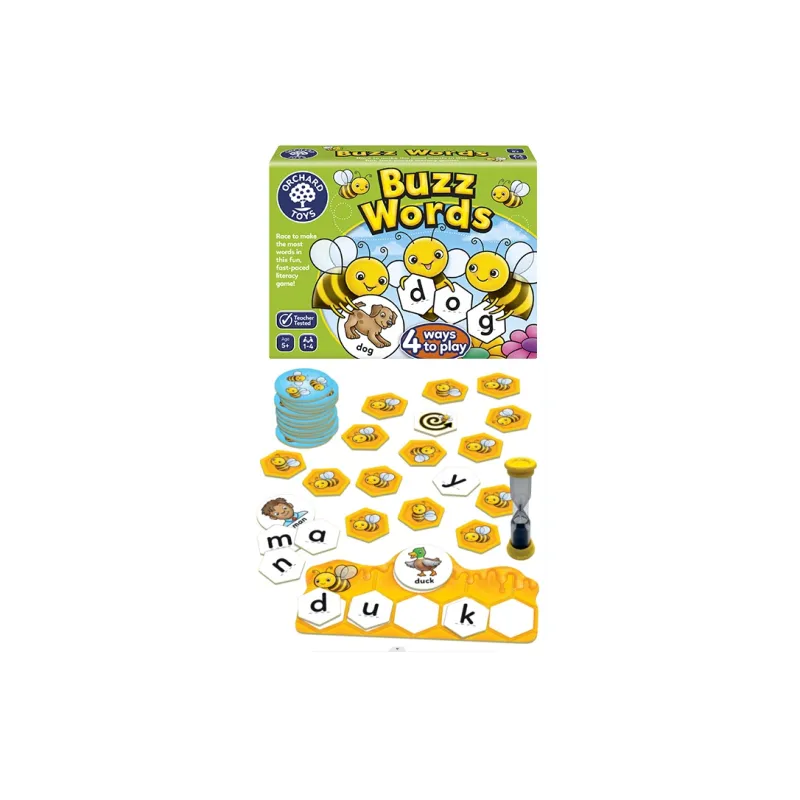 KUAIMANHU Trendy Slogan British Orchard Toys Letter Puzzle Game Educational Toy Board Games-1
