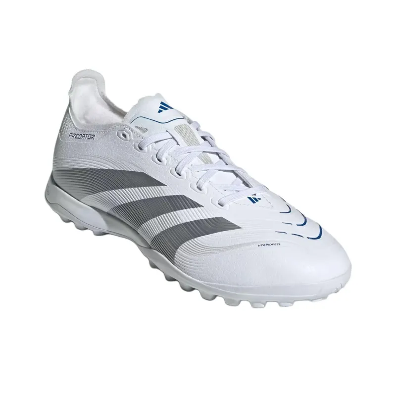 Adidas Predator League Turf Cloud White Silver Metallic Bright Royal-3