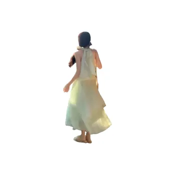 Oudifu Sleeveless Dress Women's Mint Green