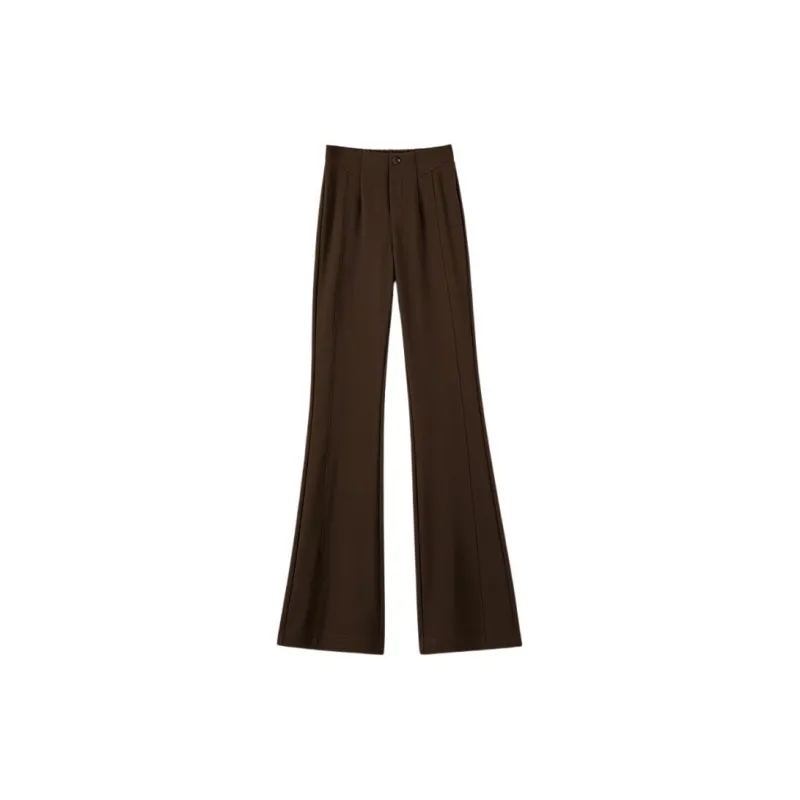 Late White Casual Pants Women's-2