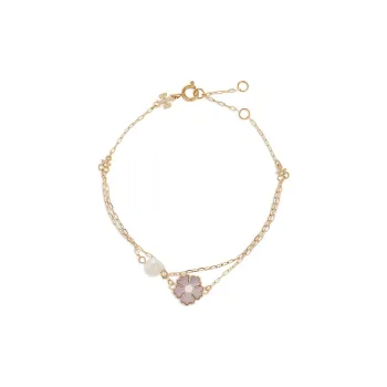 TORY BURCH Kira Clover Bracelet