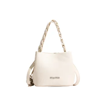 Meow In The Grass PU Portable Crossbody Bag Shoulder Bag Regular Women's Ecru/Blue