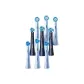 Cleaning 3 Pcs (White)+Gum Protection 3 Pcs (White)+Cleaning 3 Pcs (Black)