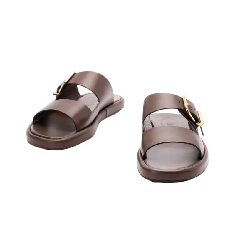 TOD'S Double Strap Slides Women's-1