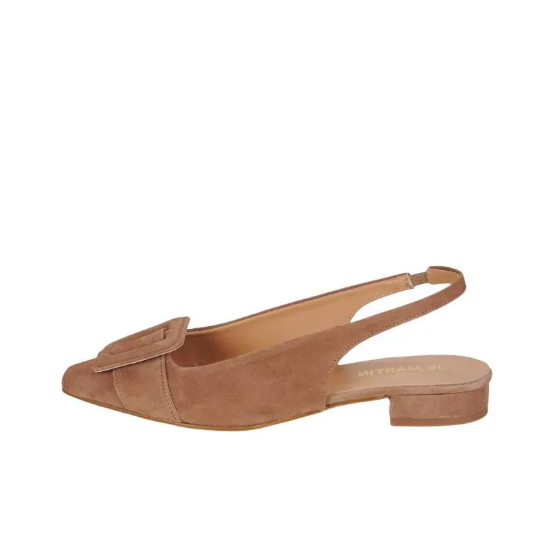 JB MARTIN Varia Chunky Heel High Heels 3cm Women's Brown-0