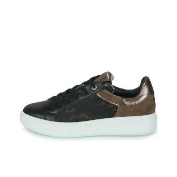 JB MARTIN Flora Low Top Skateboard Shoes Women's Black Brown