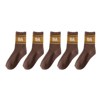 Cotton Gene Mid Calf Socks Unisex Combo Set