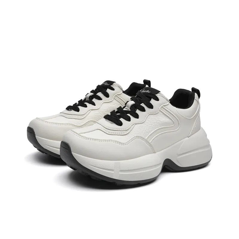 ABIDJAN Lightweight Height Increasing Low-Top Chunky Sneakers Women's-8