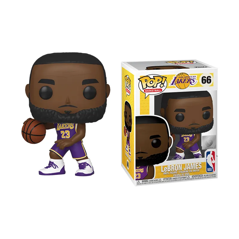 Funko Pop! Basketball Nba LeBron James Lakers Figure #66-1
