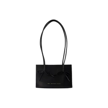 Chylak Leather Shoulder Bag Women's Black