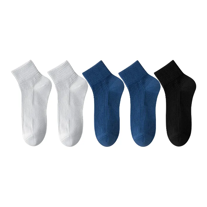 Cotton Gene Mid-Calf Socks Men's 5 Pack-6