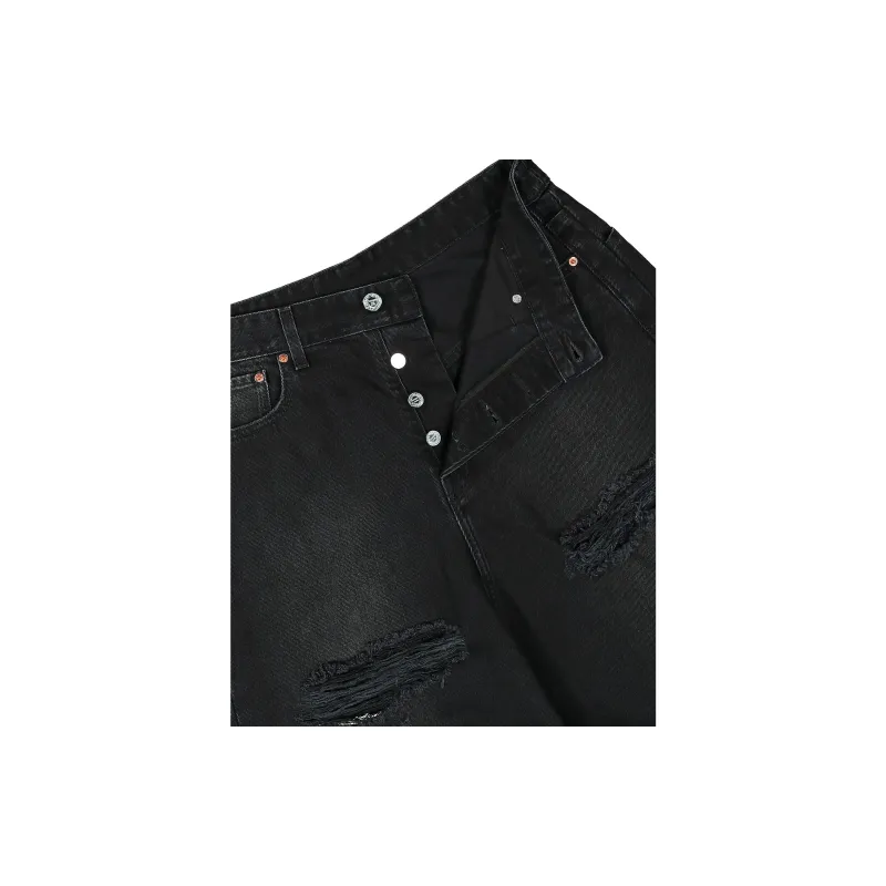 Vetements Ripped Big Shape Jeans-3
